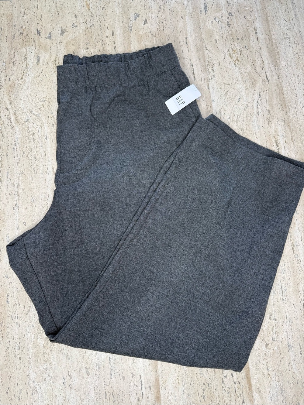 GAP Charcoal Wide Leg Trousers